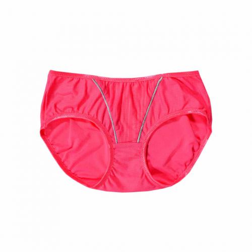 [Cool Coffee Yarn] Plain color low spine seamless T bra matching underwear