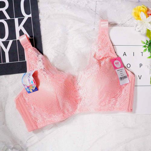 Romantic Angel Deep V Without Steel Ring Push-up Bra for Adjusting and Reducing Breast Size