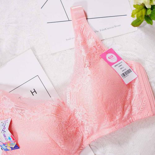Romantic Angel Deep V Without Steel Ring Push-up Bra for Adjusting and Reducing Breast Size