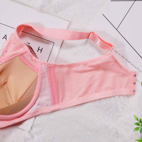 Romantic Angel Deep V Without Steel Ring Push-up Bra for Adjusting and Reducing Breast Size