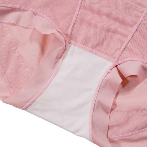 Silk-silk absorbent, breathable and antibacterial high-waist shaping pants