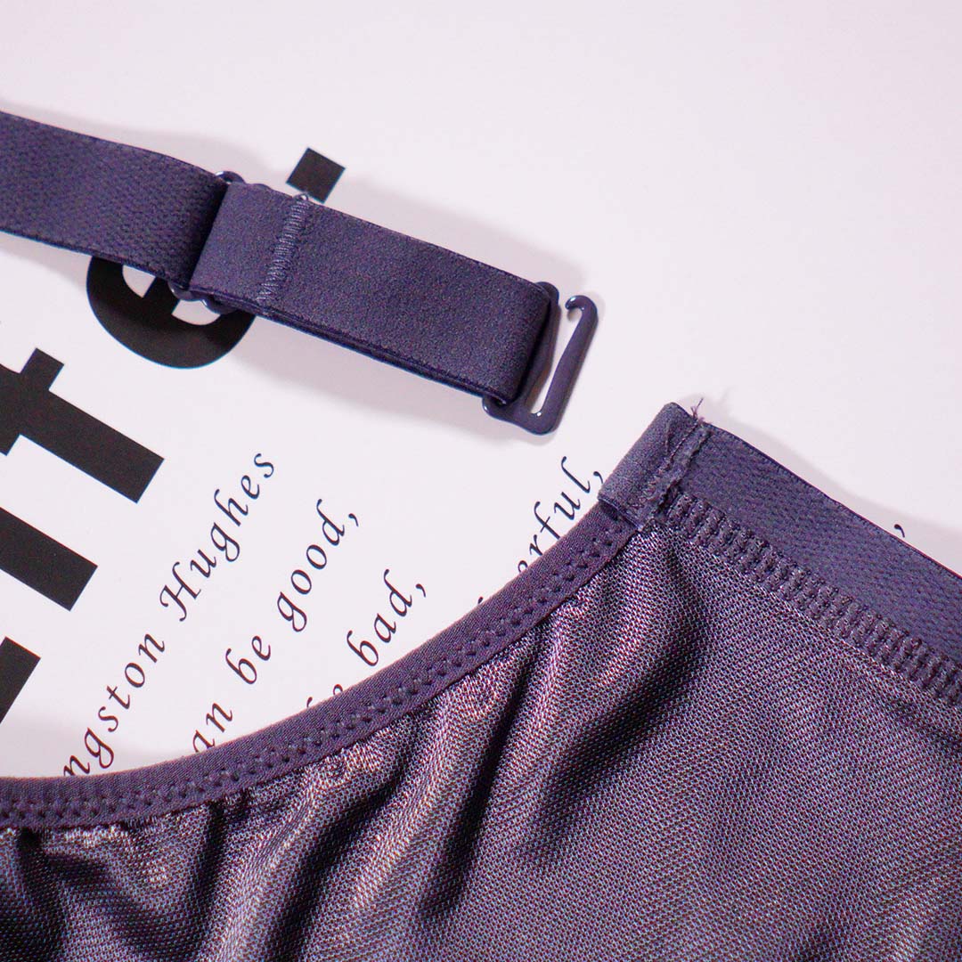 舒適羽絨棉薄款B杯調整型收副乳防外擴無鋼圈內衣（NZ8908）