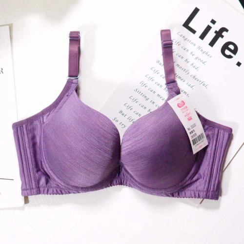 素面咖啡紗超包超舒適零雞心深V內衣