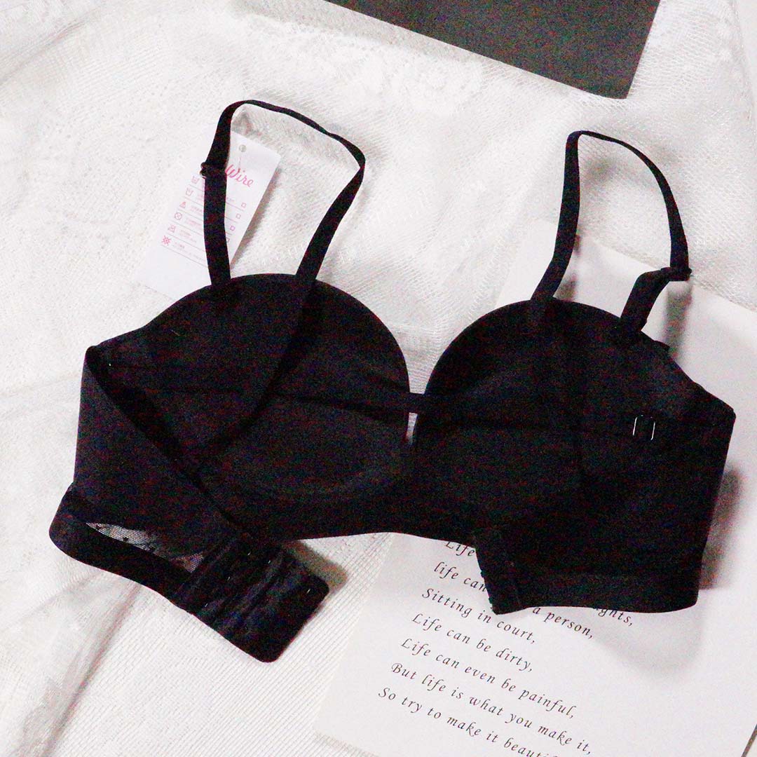 小胸性感無痕無肩帶防滑隱形時尚聚攏内衣