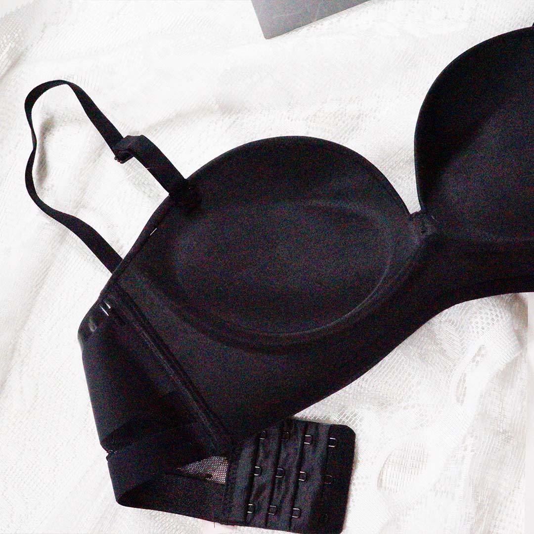 小胸性感無痕無肩帶防滑隱形時尚聚攏内衣