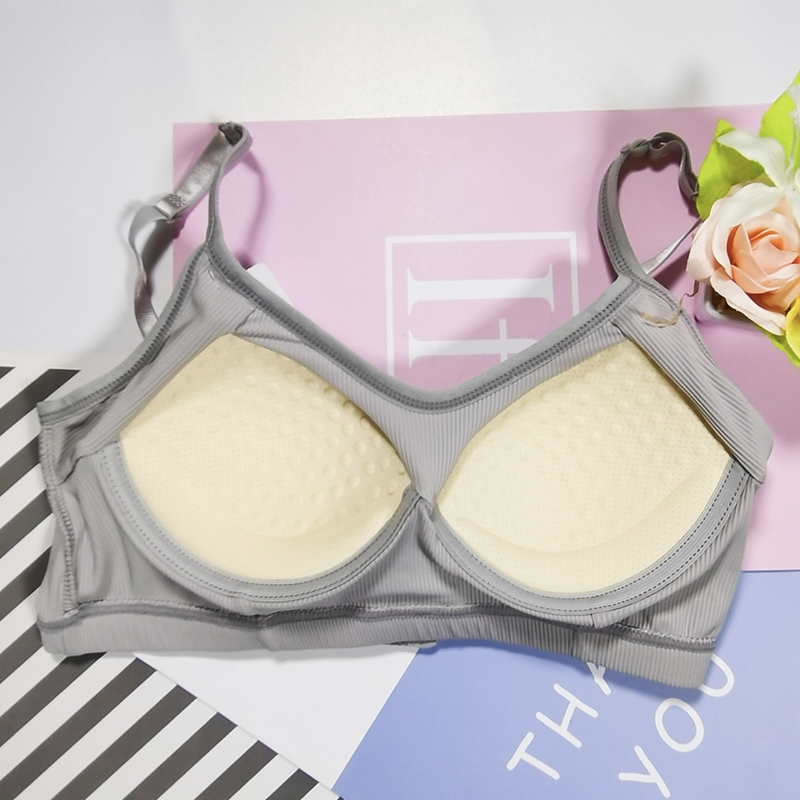 夏季薄款冰絲螺紋抹胸內衣