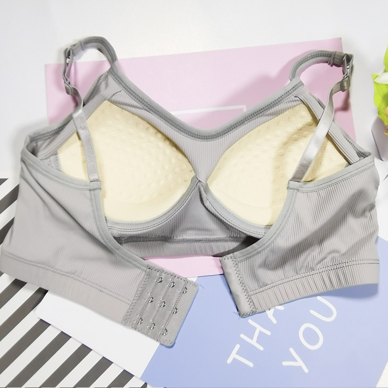 夏季薄款冰絲螺紋抹胸內衣