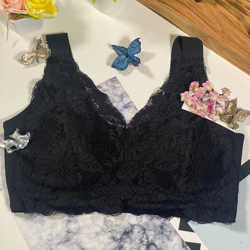 超解壓乳膠蕾絲無感BRA