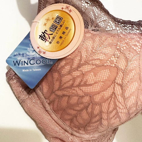 涼感大U美背透氣洞杯養脂內衣-軟鋼圈