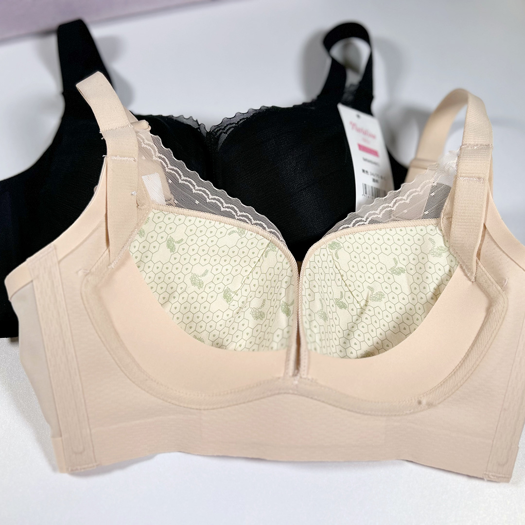 輕薄透氣無鋼圈上托聚攏收副乳調整型內衣