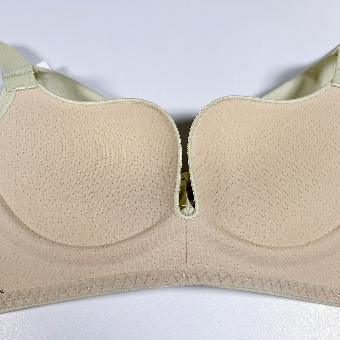 春夏季光面鏤空無磁無鋼圈小胸顯大調整型內衣