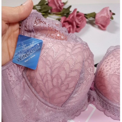 涼感大U美背透氣洞杯養脂內衣-軟鋼圈