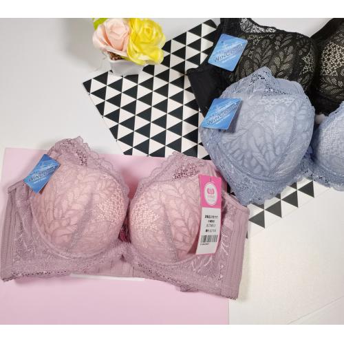 Cooling-effect large U-shaped beautiful back breathable cup-shaped fat-reducing underwear - soft steel band