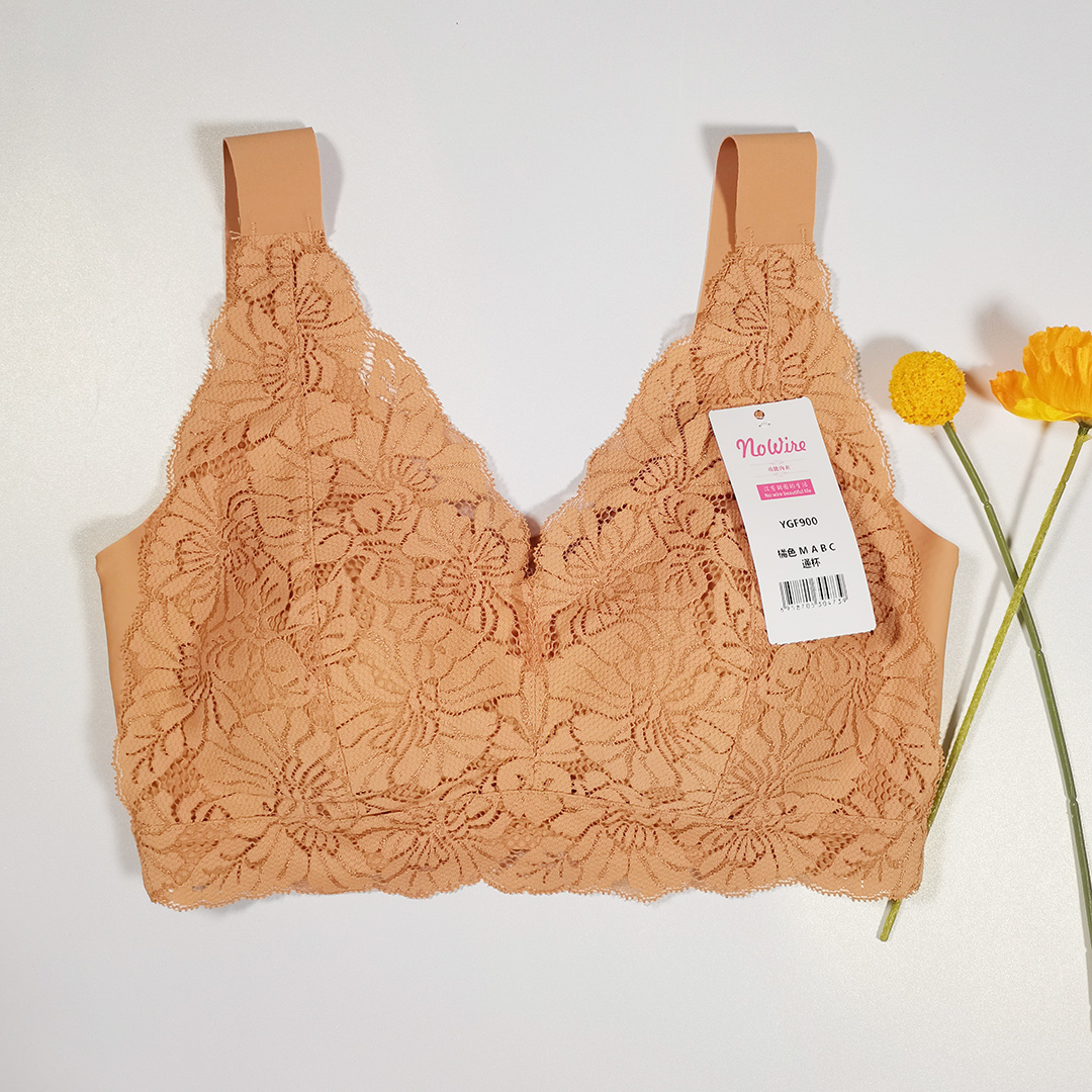 超解壓乳膠蕾絲無感BRA