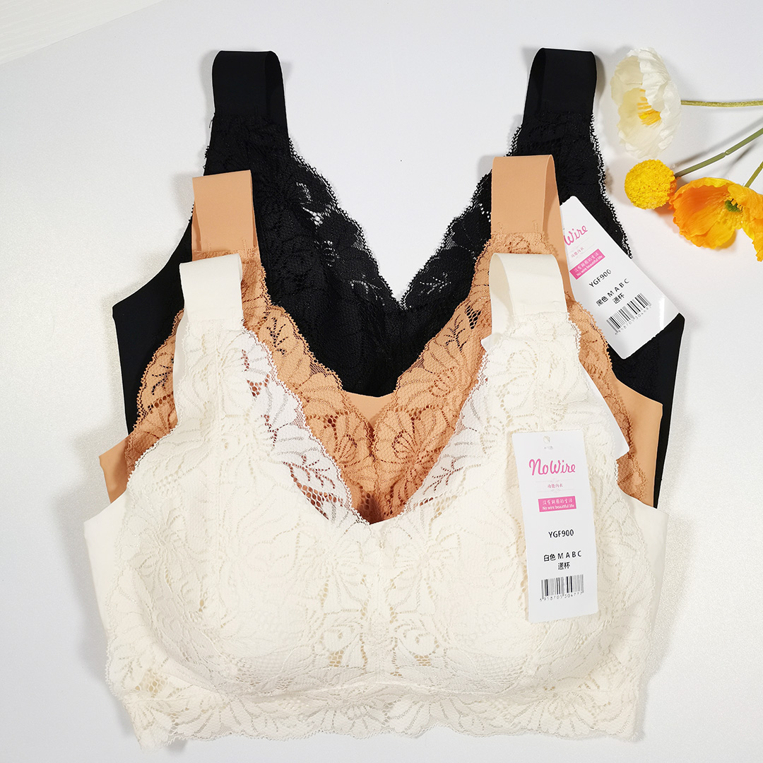 超解壓乳膠蕾絲無感BRA