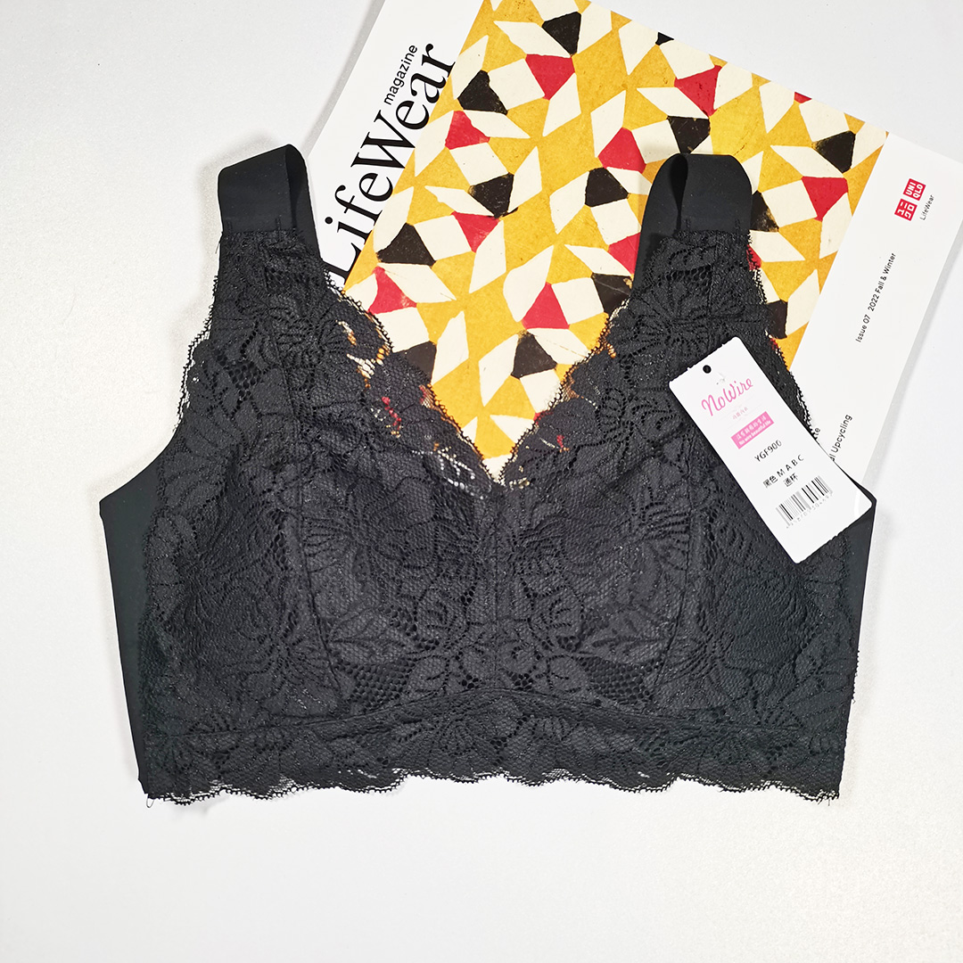 超解壓乳膠蕾絲無感BRA