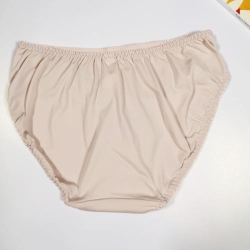 Lightweight, thin material, lace-adjustable bra with no steel banding matching underwear - Briefs