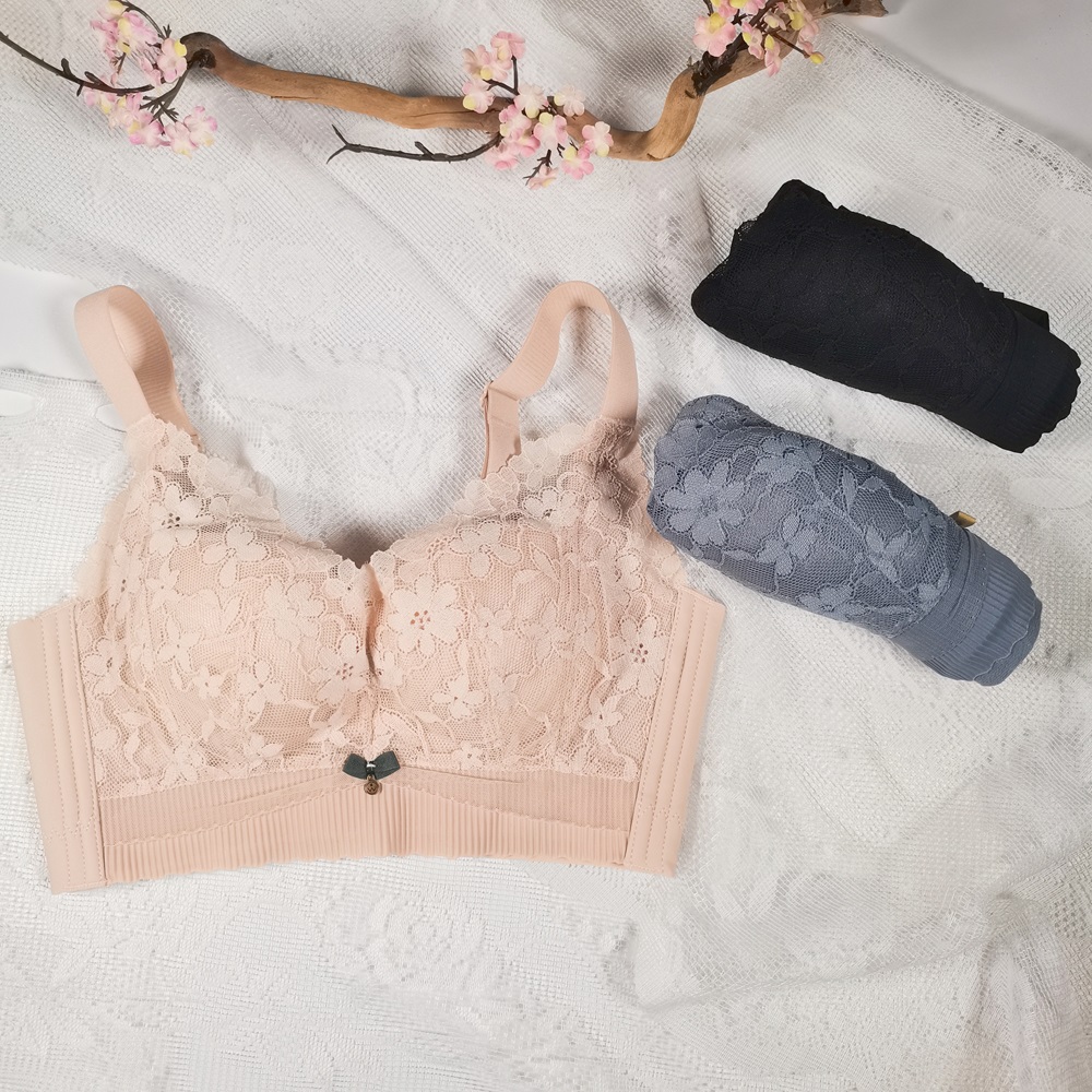 萊卡絲棉防壓五排扣調整型靚靚內衣