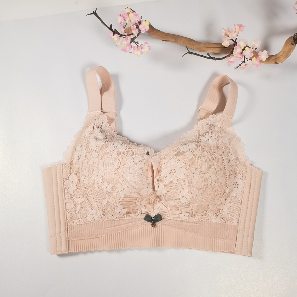 萊卡絲棉防壓五排扣調整型靚靚內衣