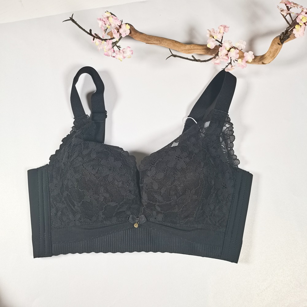 萊卡絲棉防壓五排扣調整型靚靚內衣