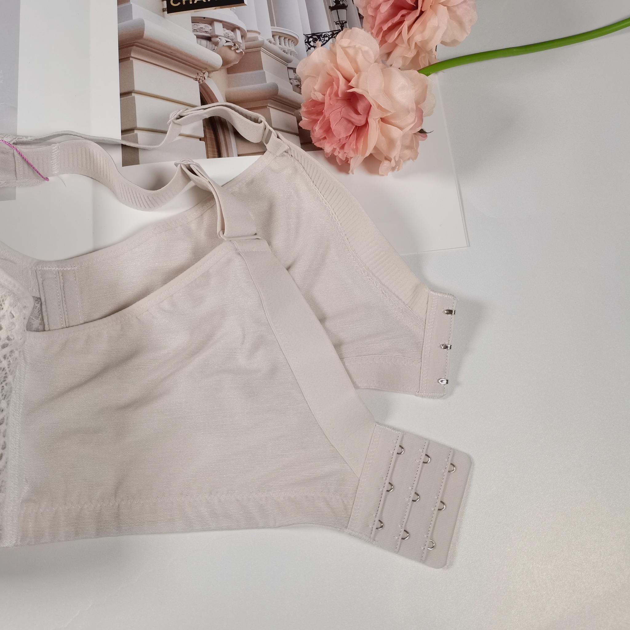 不壓胸骨側提托調整型內衣-為大胸女士開發