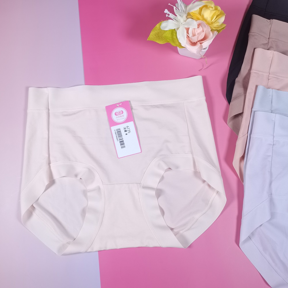 箔金蠶絲高腰立體吸濕排汗5A抗菌內褲