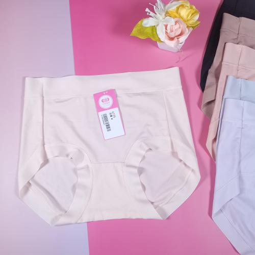 Gold foil silk high-waist three-dimensional moisture-wicking 5A antibacterial underwear