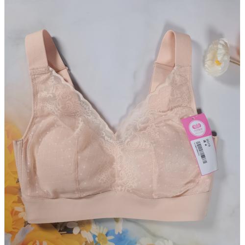 Soft gauze, unconfined, elastic cotton underwear without steel rings