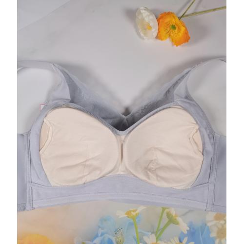 Soft gauze, unconfined, elastic cotton underwear without steel rings