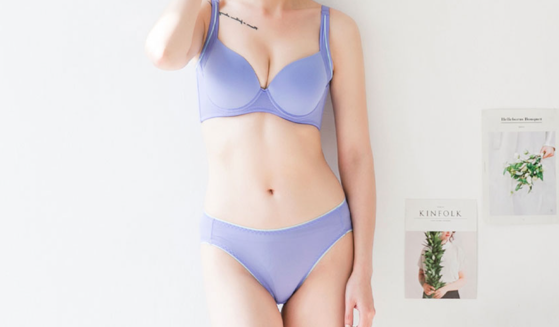 【透氣無痕】低脊心呼吸機能T bra 配套內褲
