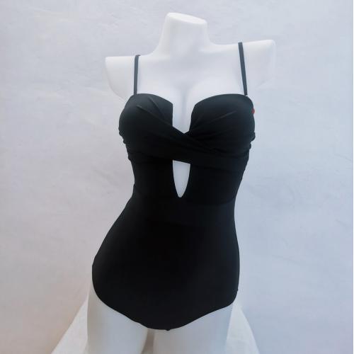 無鋼立體杯連體泳衣