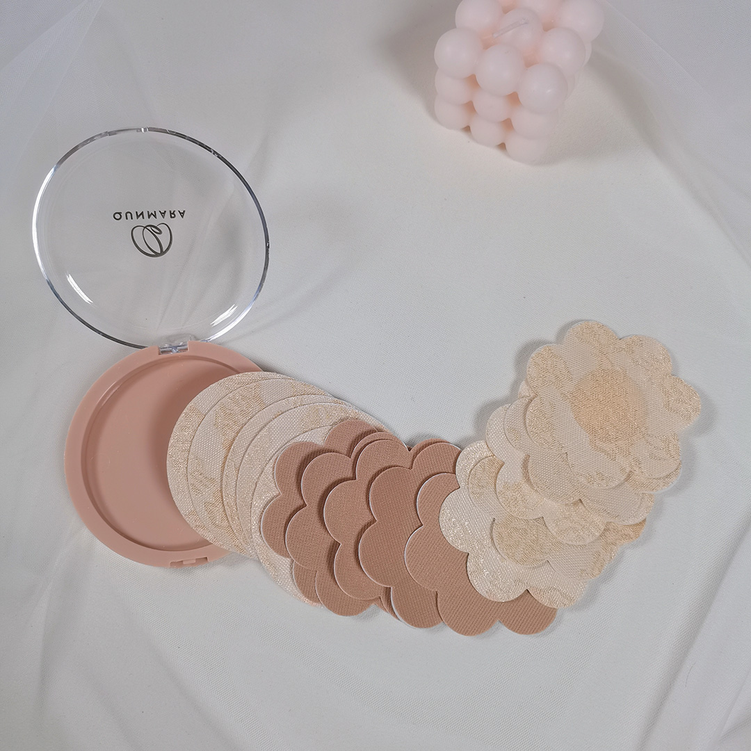 Qunmara隱形花語(一次性）乳貼 3款15片