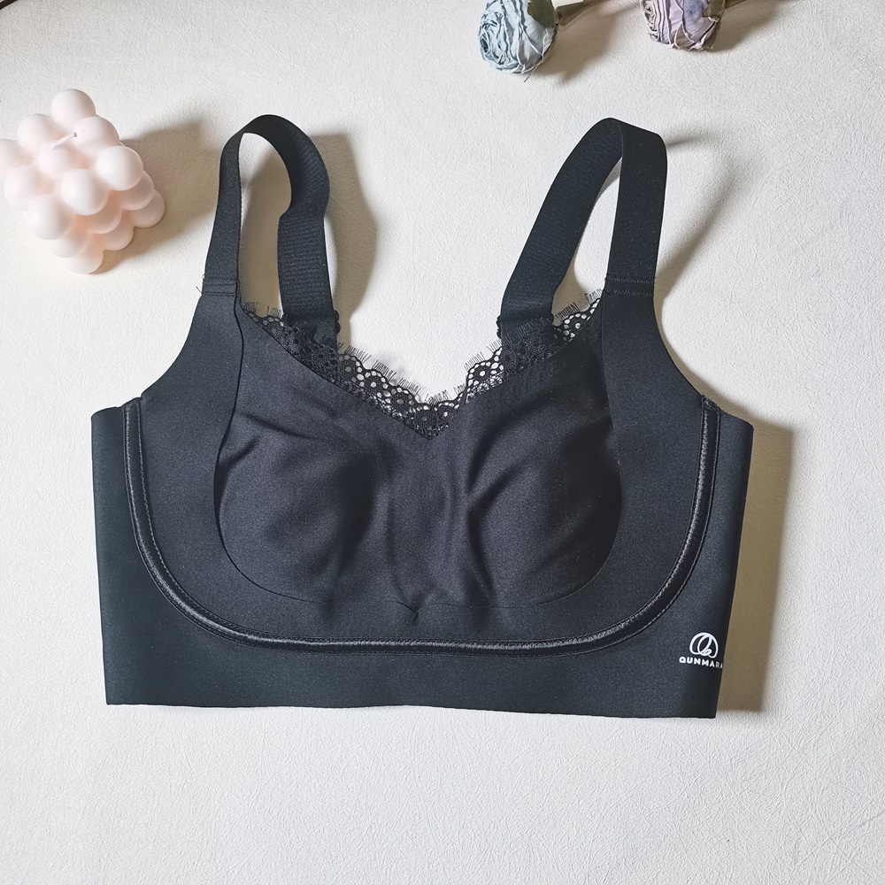 水晶杯軟支撐全包大胸顯細超薄杯舒適內衣