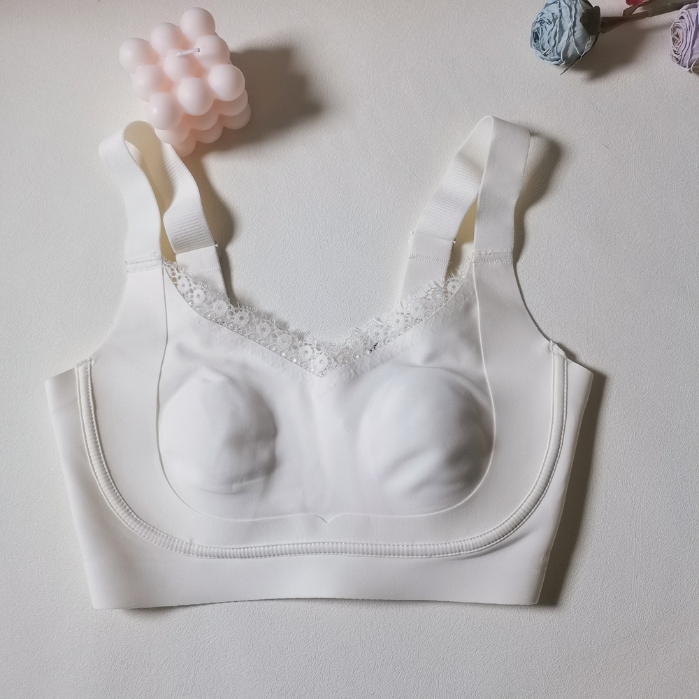 水晶杯軟支撐全包大胸顯細超薄杯舒適內衣