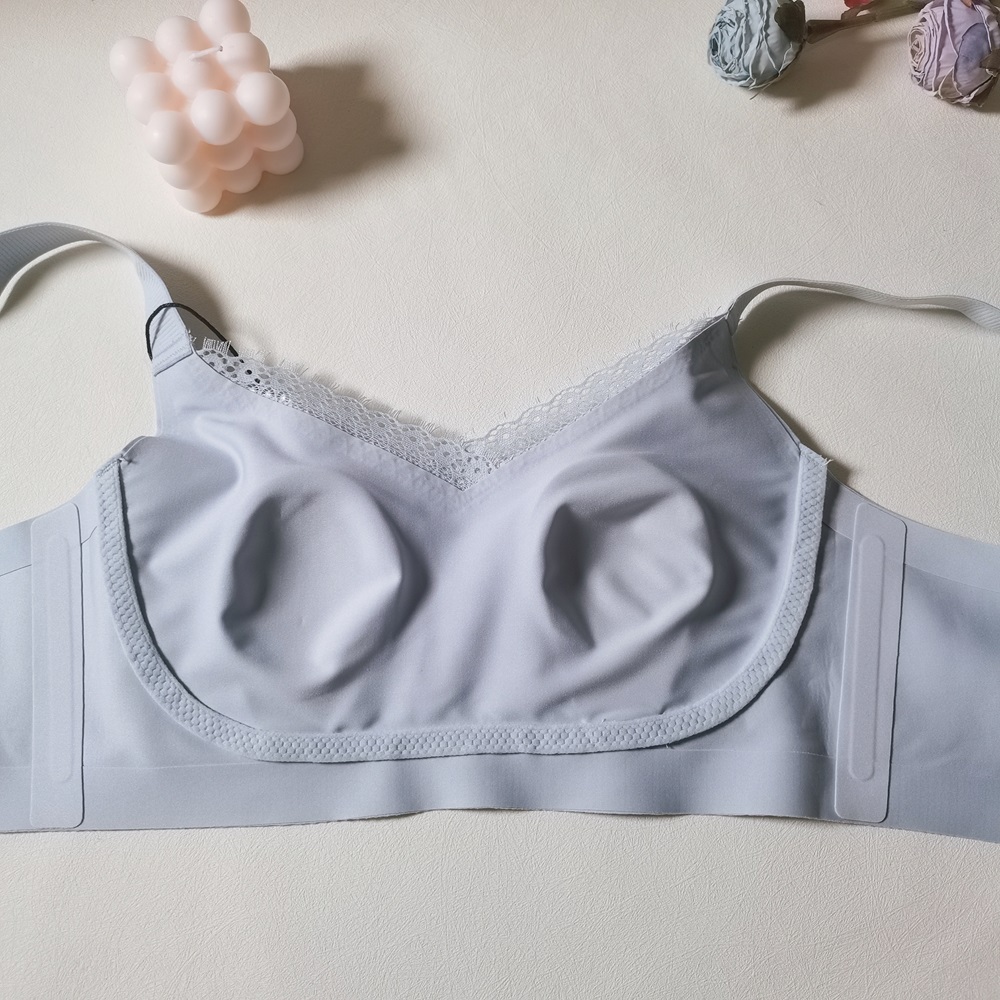 水晶杯軟支撐全包大胸顯細超薄杯舒適內衣