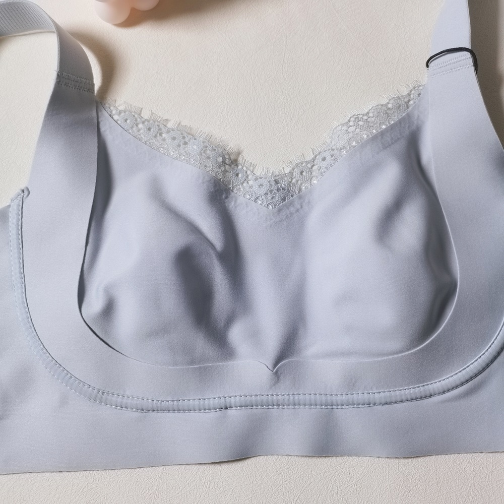 水晶杯軟支撐全包大胸顯細超薄杯舒適內衣