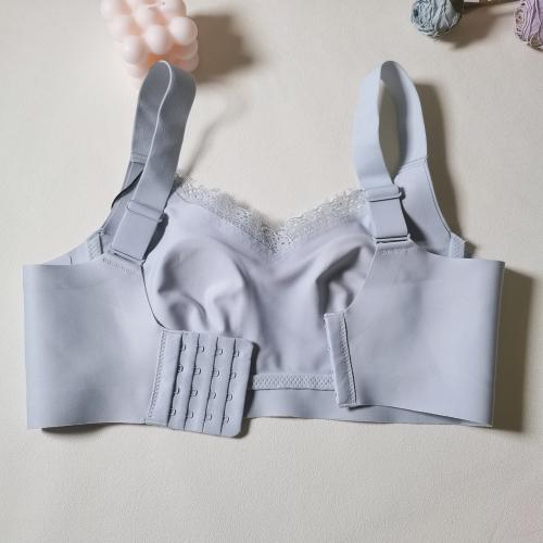 Crystal cup soft support full package, large chest, slim and ultra-thin cup, comfortable underwear