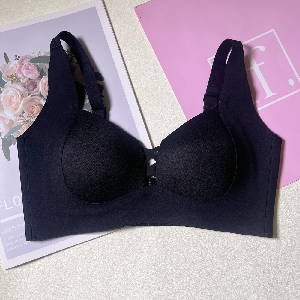 側修鎖脂雙交叉無痕內衣-無鋼圈