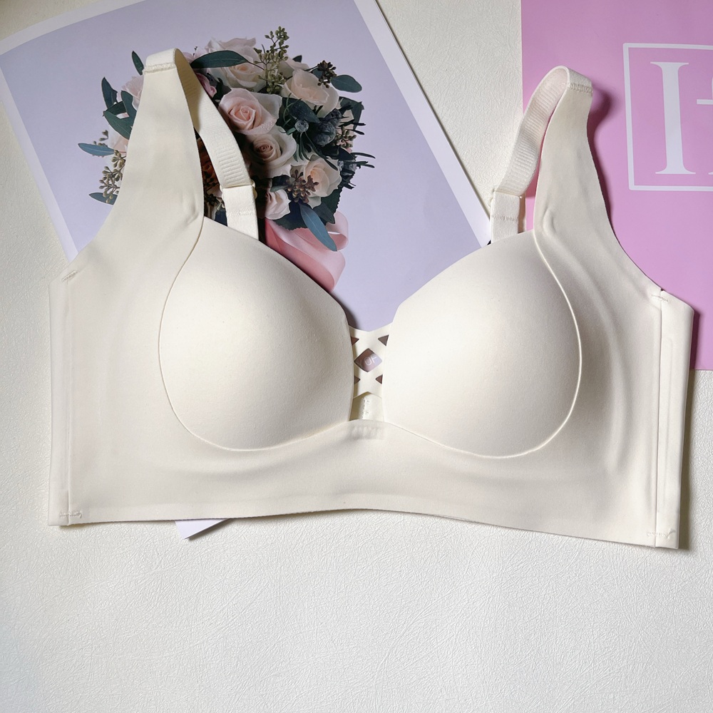 側修鎖脂雙交叉無痕內衣-無鋼圈