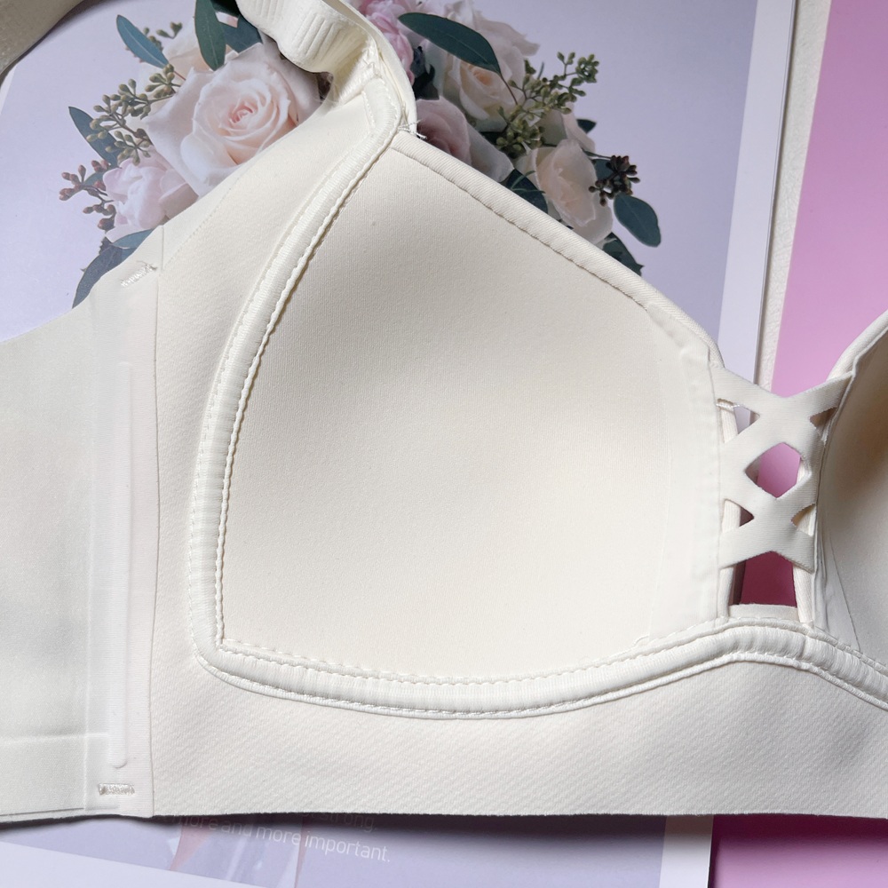 側修鎖脂雙交叉無痕內衣-無鋼圈