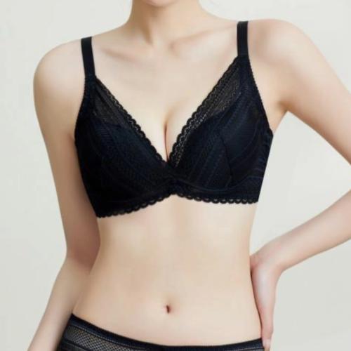 Solid-color, simplified and traditional design soft steel ring adjustable underwear