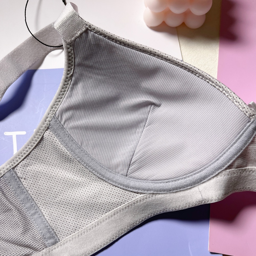 清新柔軟絲滑膠原蛋白罩杯無鋼圈內衣 - 無鋼圈