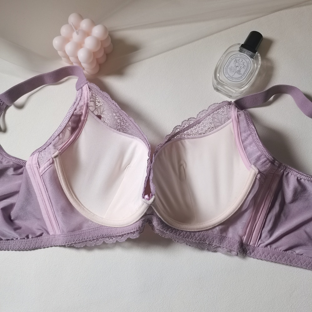 涼感大U美背透氣洞杯養脂內衣-軟鋼圈