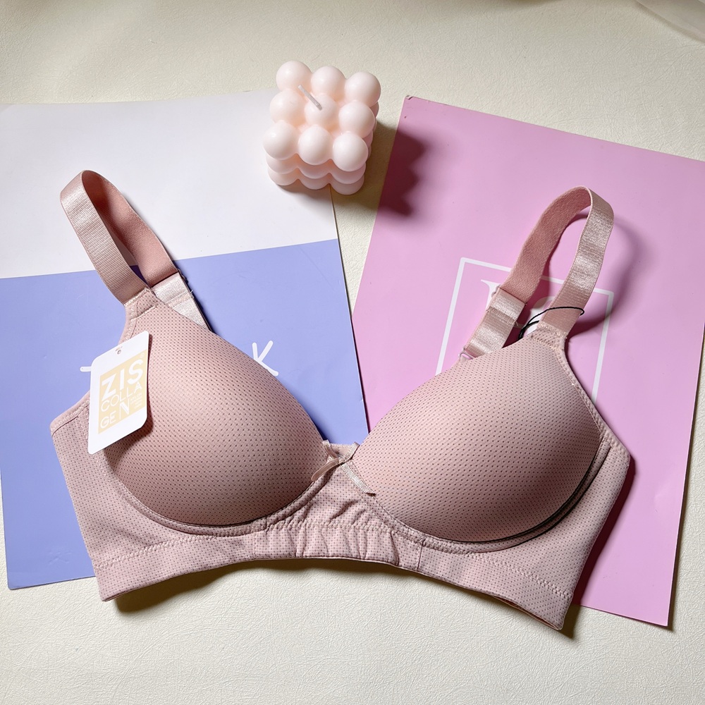 清新柔軟絲滑膠原蛋白罩杯無鋼圈內衣