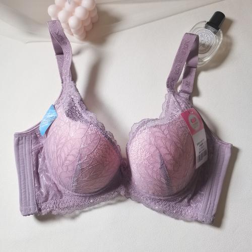 Cooling-effect large U-shaped beautiful back breathable cup-shaped fat-reducing underwear - soft steel band