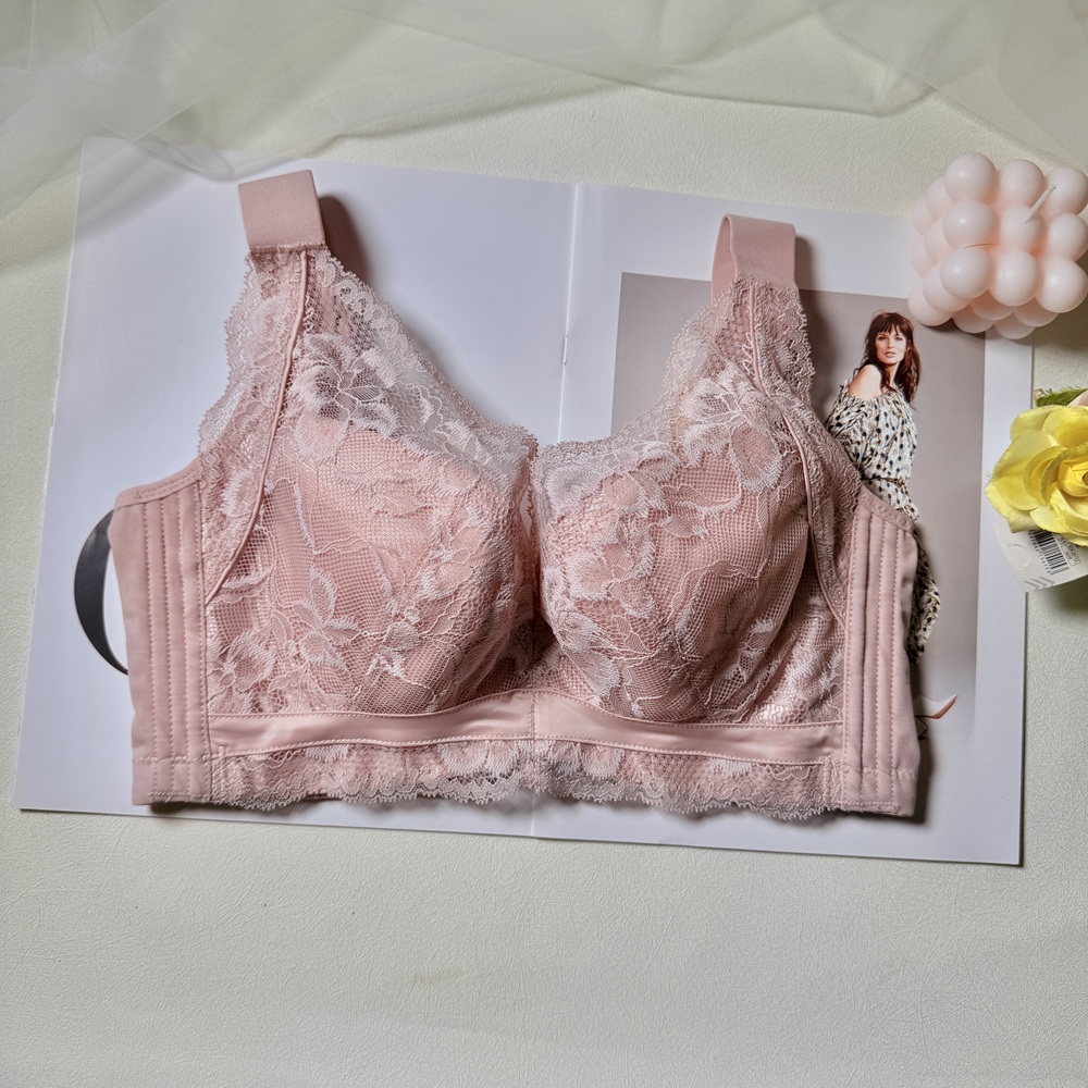 記憶軟鋼圈絲棉內杯調整型內衣