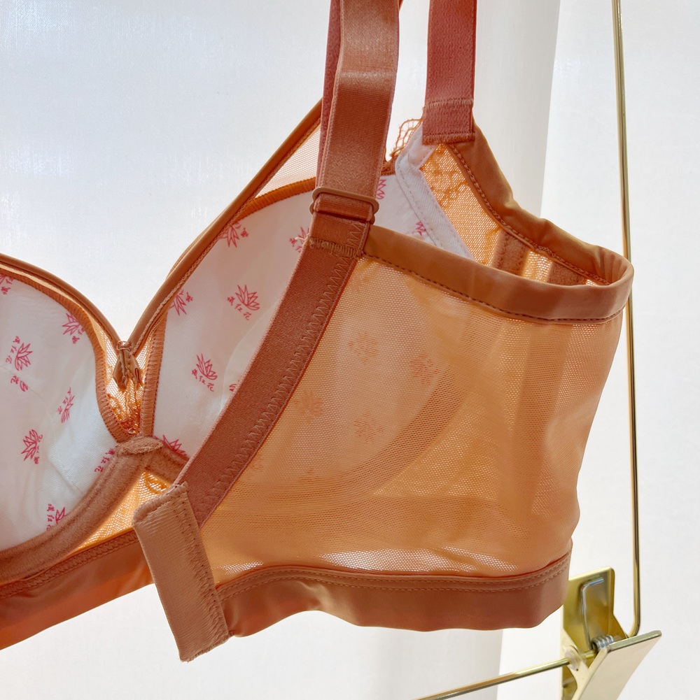 特薄外月牙升級設計無壓穩托軟鋼圈無感調整型內衣