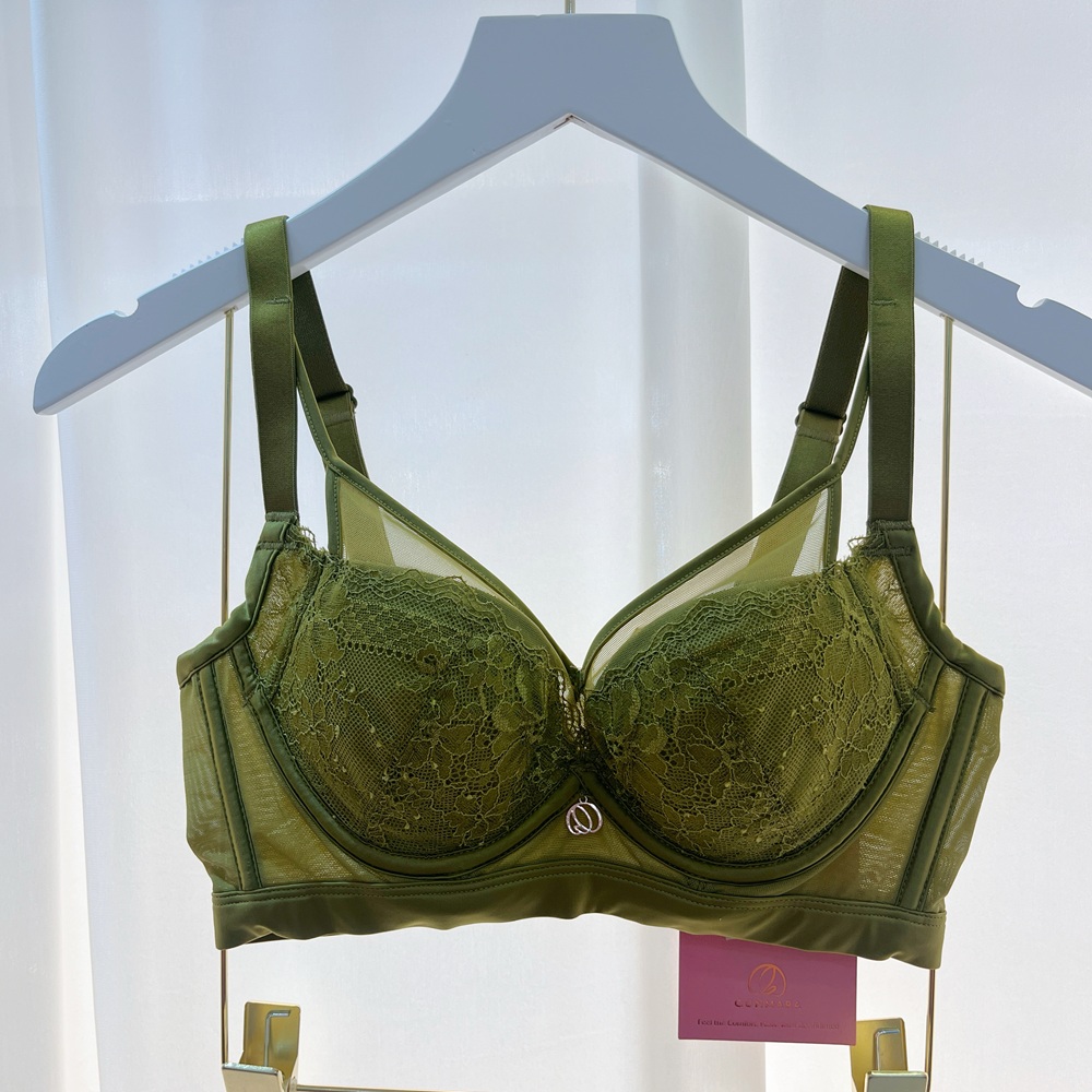 特薄外月牙升級設計無壓穩托軟鋼圈無感調整型內衣